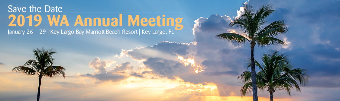 Chris Wallace Announced as a Speaker at the 2019 WA Annual Meeting Chris Wallace Announced as a Speaker at the 2019 WA Annual Meeting
